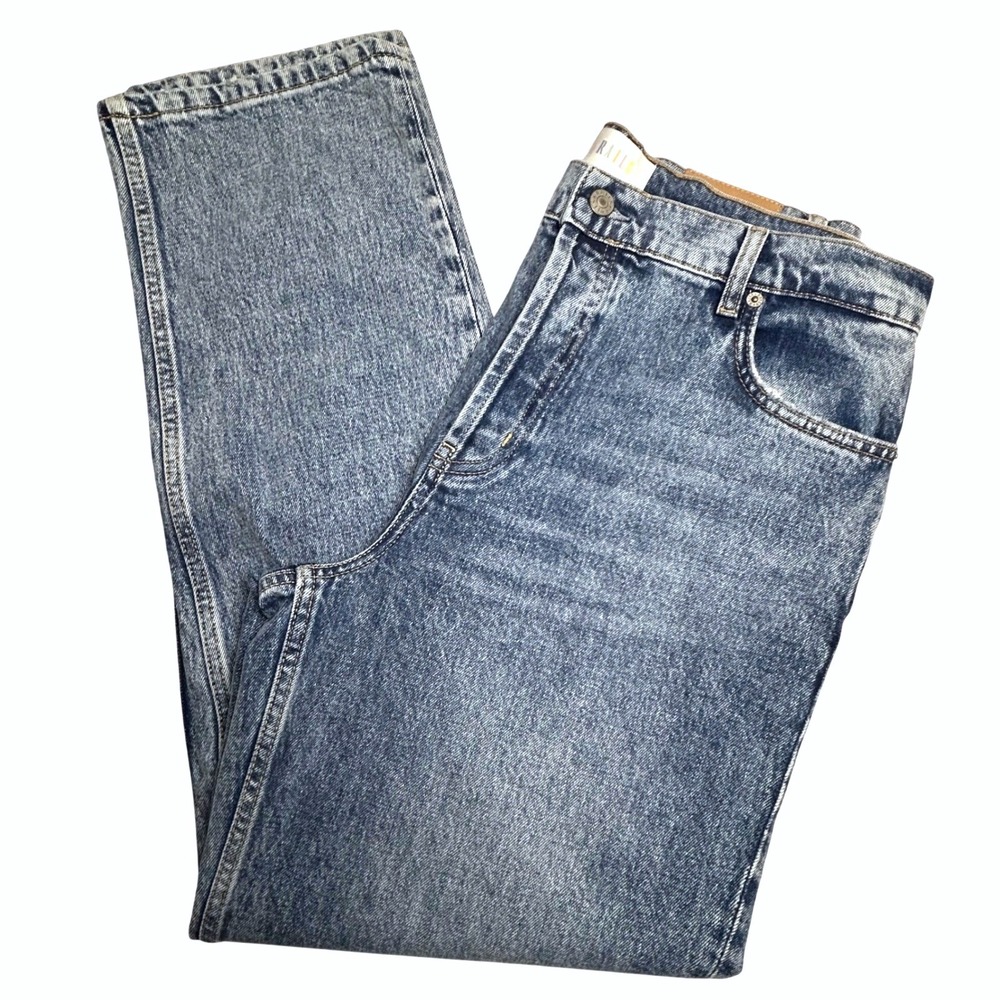 Rails The Topanga‎ High Rise Straight Leg Jeans Size 31 Womens Distressed Denim